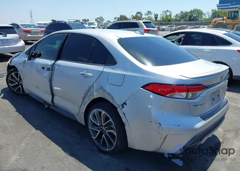 2020 Toyota Corolla Se z USA, uszkodzony, nr VIN 5YFS4RCE3LP042441